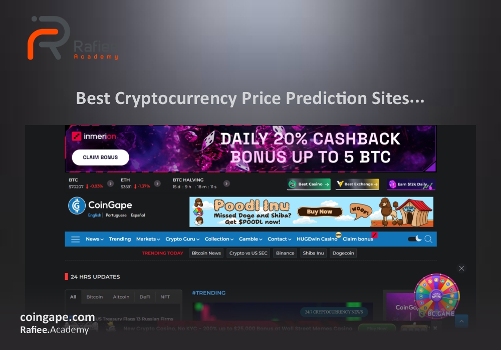 بهترین سایت پیش‌بینی ارز دیجیتال